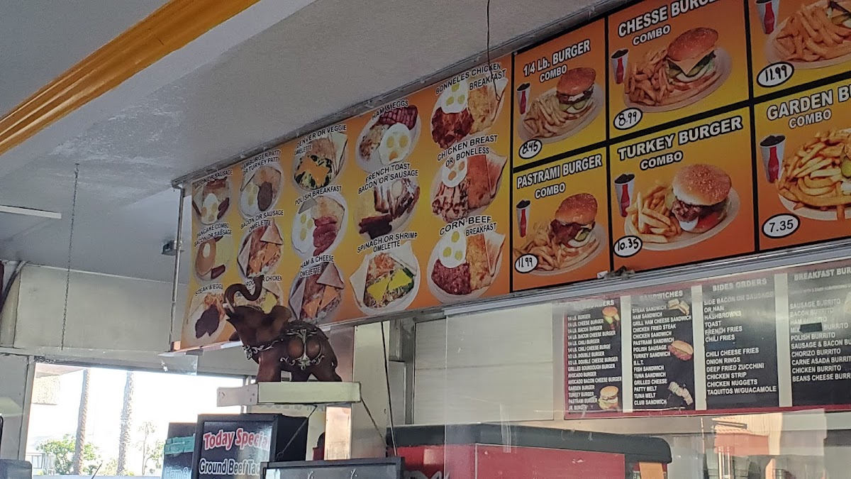 Menu Jim's Burgers #12-10