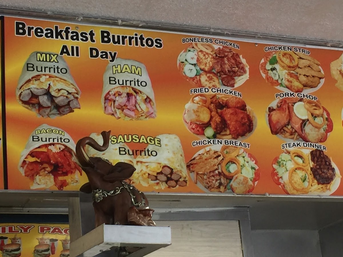 Menu Jim's Burgers #12-6